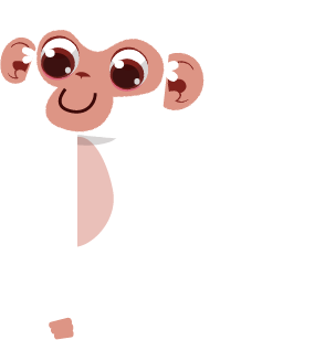Decorative monkey